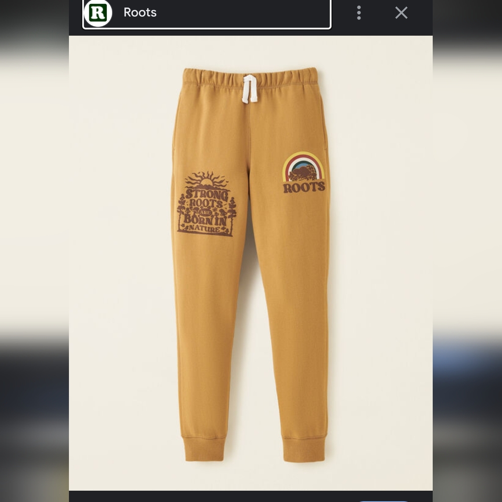 Roots 3T sweatpants
